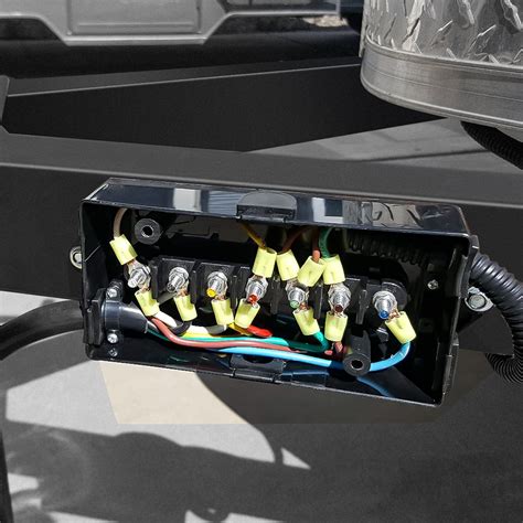 7 way junction box|7 way trailer wiring box.